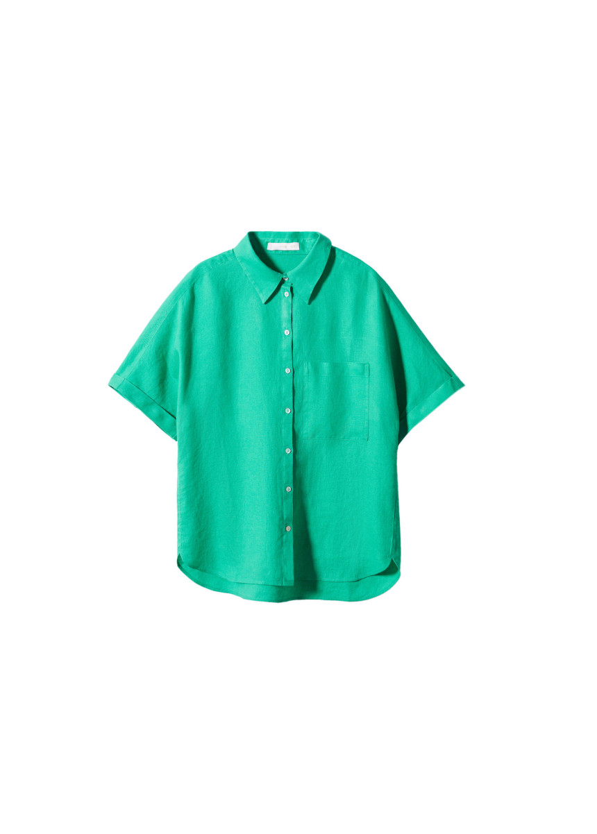 망고(MANGO) WOMAN 셔츠 PAI Green 57000003 - 사이즈 & 후기 | 무신사